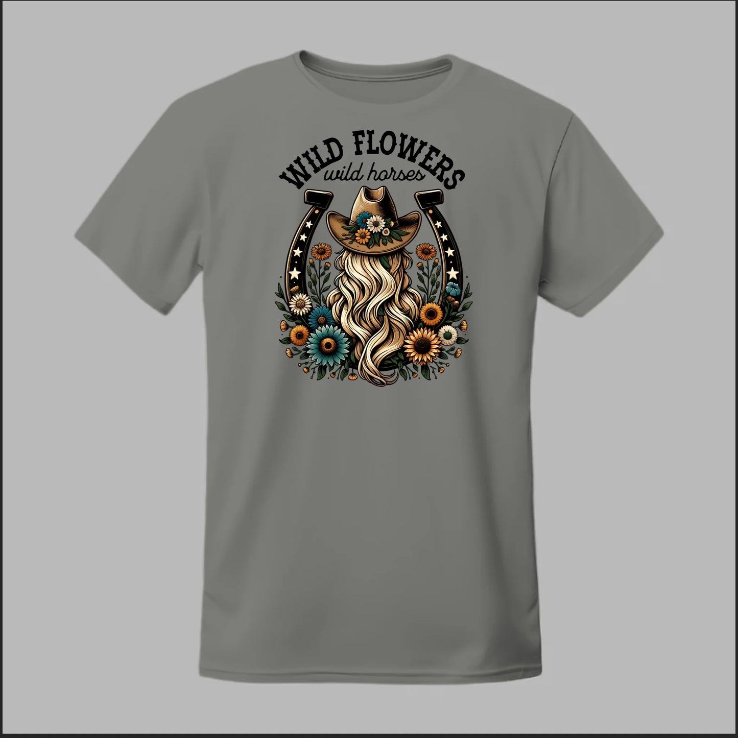 Wildflower Cowgirl Tee