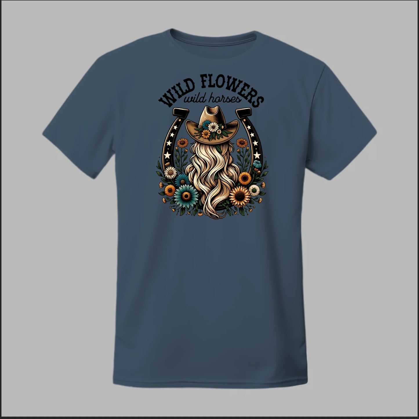 Wildflower Cowgirl Tee