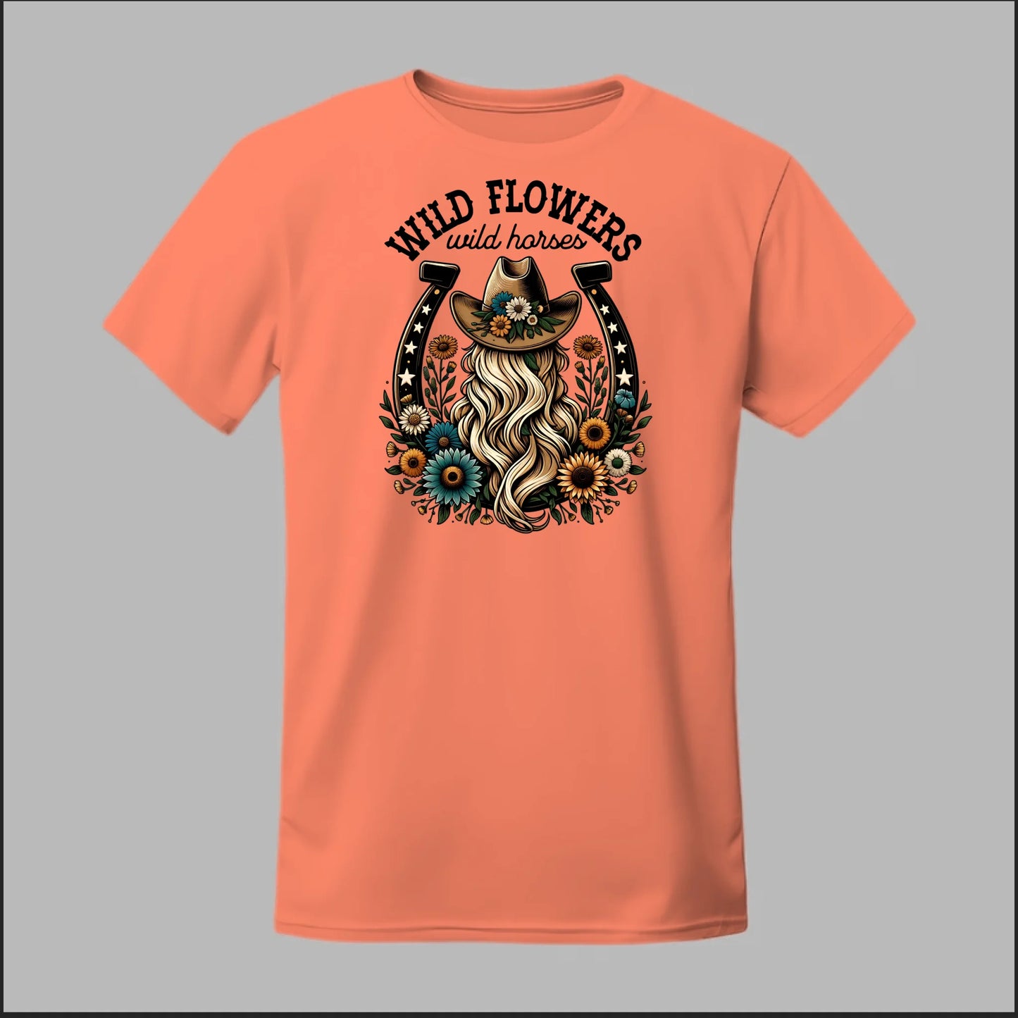 Wildflower Cowgirl Tee