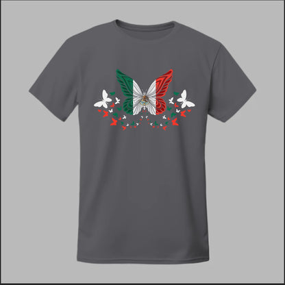Mexican Flag Butterfly Tee