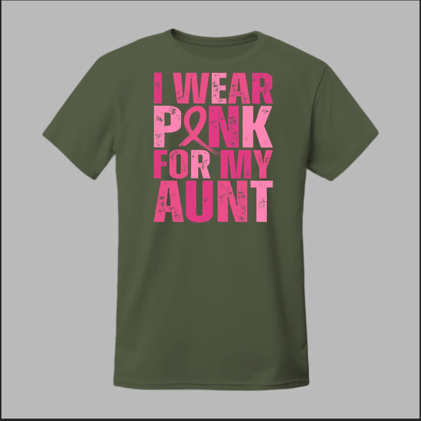Front Military Green