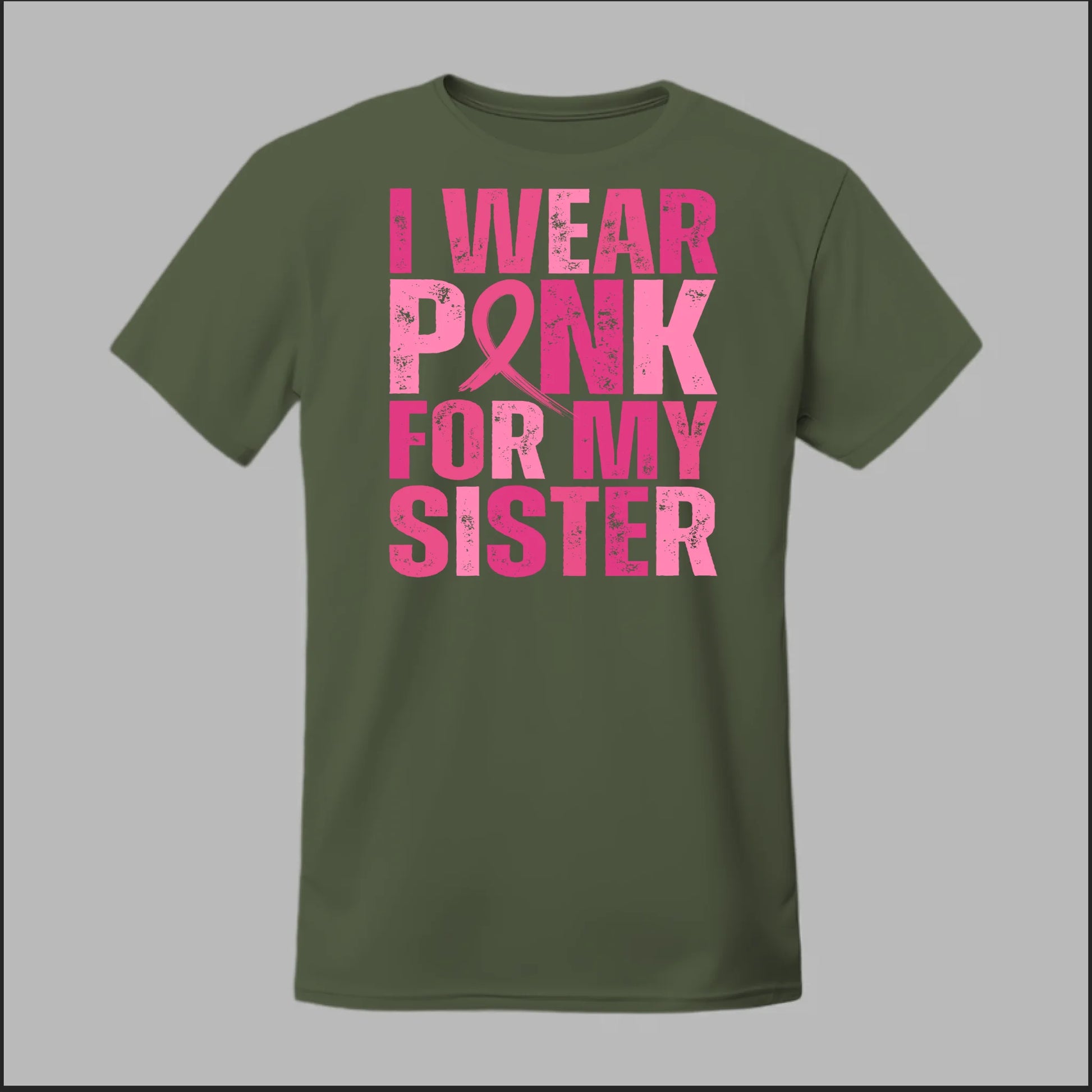 Front Military Green