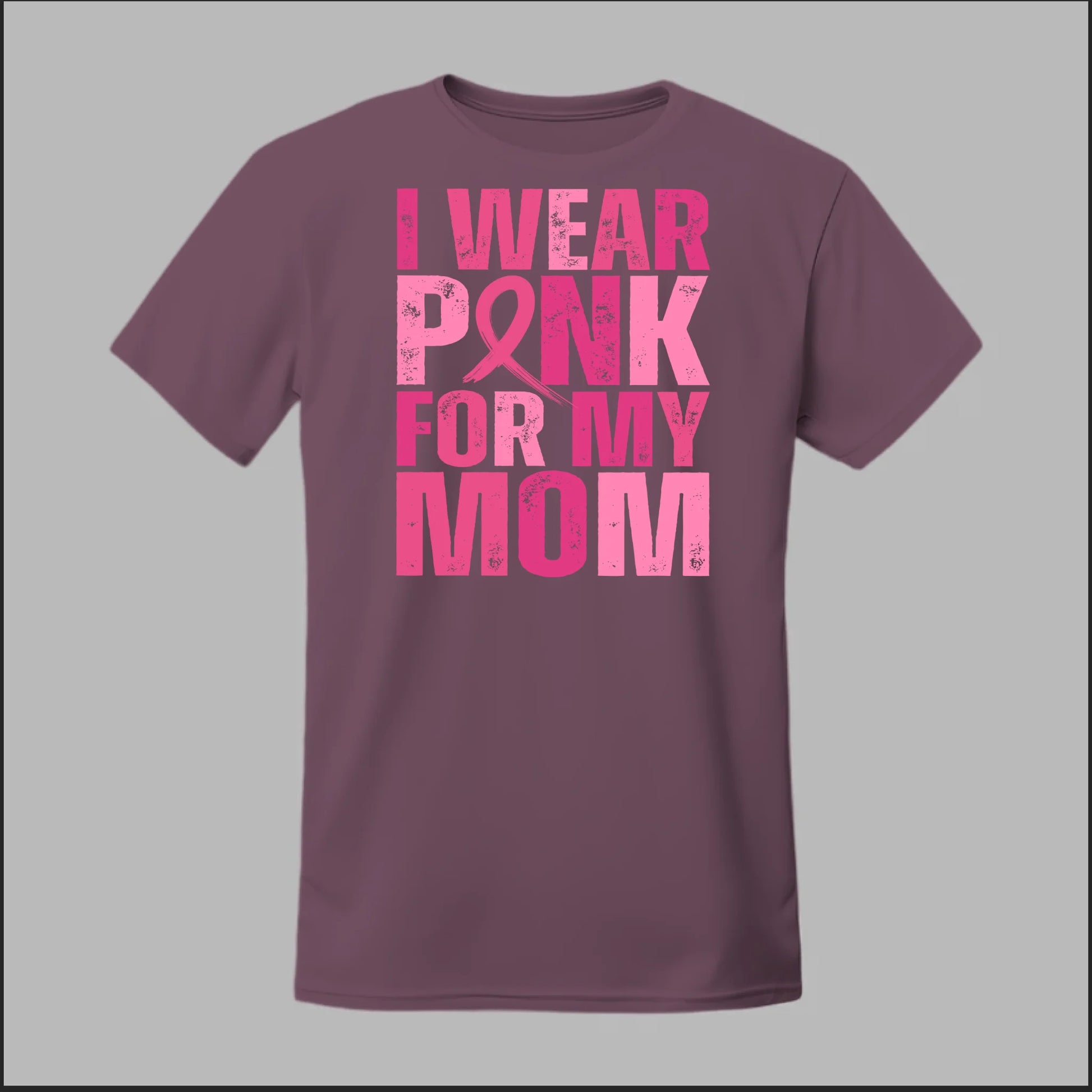 Front Heather Maroon