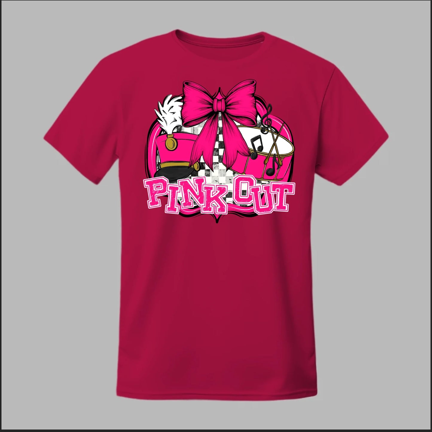 Pink Out Band Pride Tee