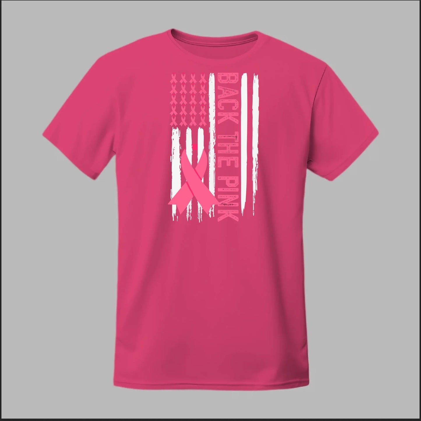 Back the Pink Flag Tee