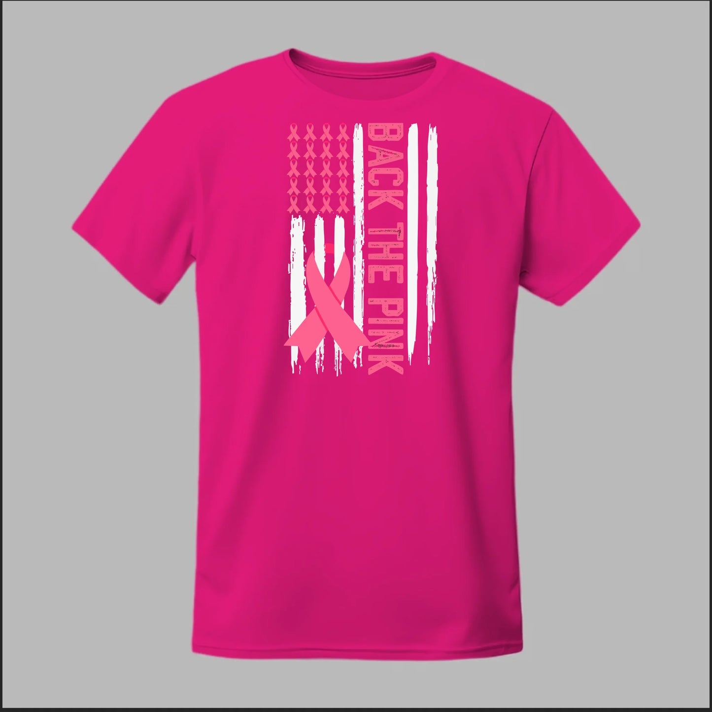 Back the Pink Flag Tee