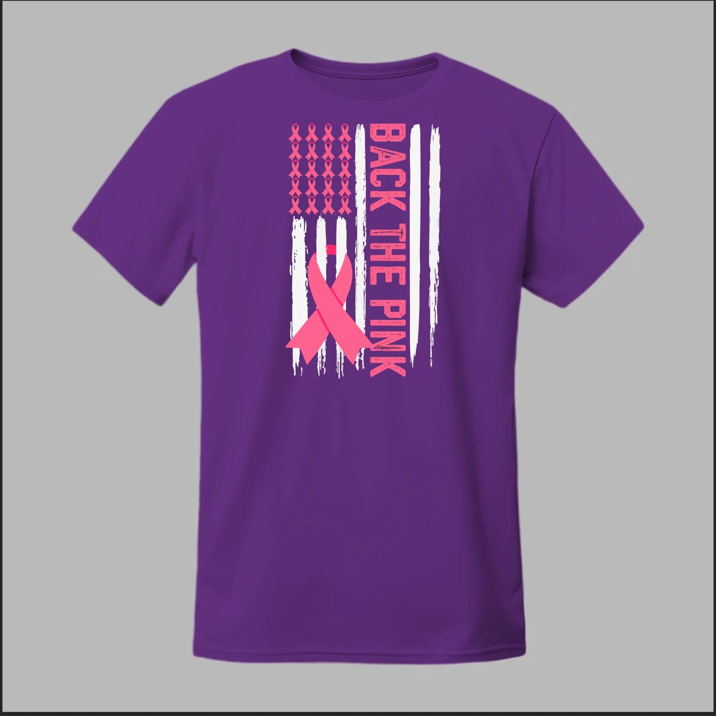Back the Pink Flag Tee