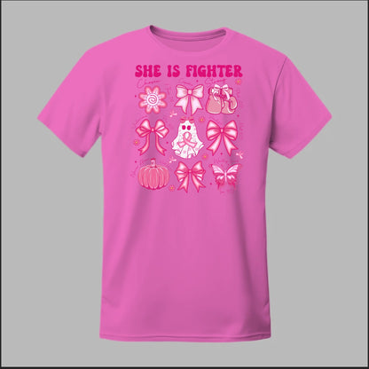 She Is Fighter – Faith & Strength Edition Tee