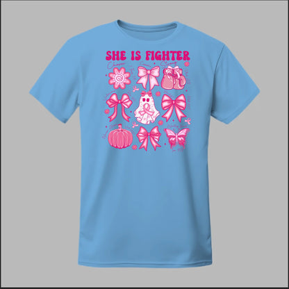 She Is Fighter – Faith & Strength Edition Tee