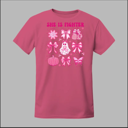 She Is Fighter – Faith & Strength Edition Tee