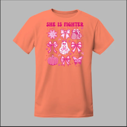 She Is Fighter – Faith & Strength Edition Tee