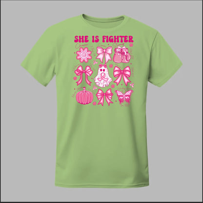 She Is Fighter – Faith & Strength Edition Tee