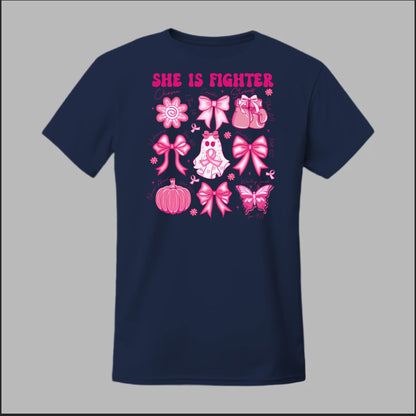She Is Fighter – Faith & Strength Edition Tee