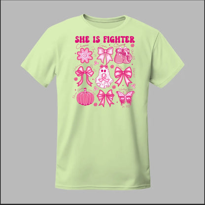 She Is Fighter – Faith & Strength Edition Tee