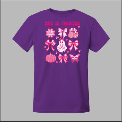 She Is Fighter – Faith & Strength Edition Tee
