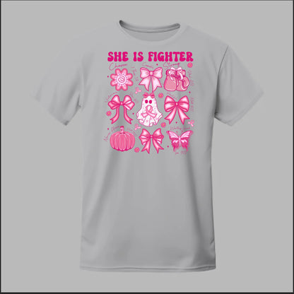 She Is Fighter – Faith & Strength Edition Tee