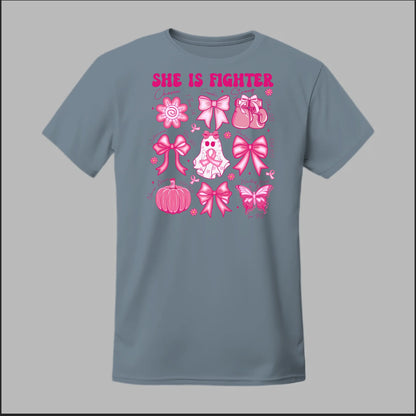 She Is Fighter – Faith & Strength Edition Tee