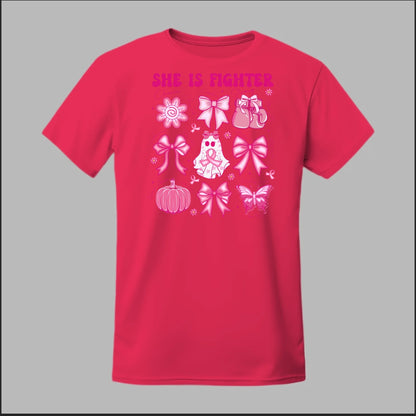 She Is Fighter – Faith & Strength Edition Tee
