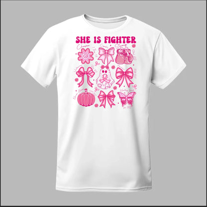 She Is Fighter – Faith & Strength Edition Tee