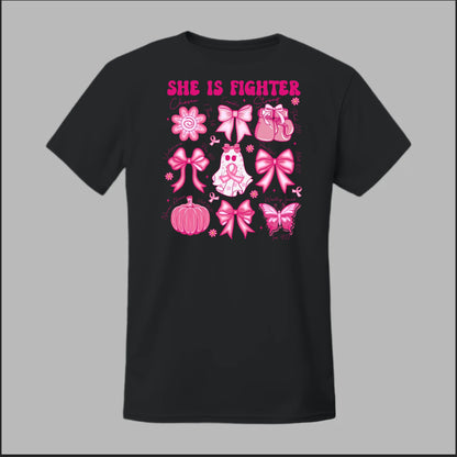 She Is Fighter – Faith & Strength Edition Tee