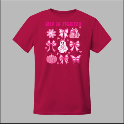 She Is Fighter – Faith & Strength Edition Tee