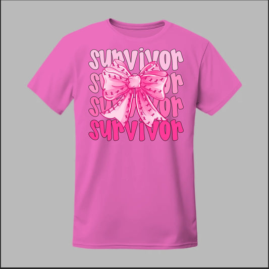 Survivor’s Ribbon Bow Tee