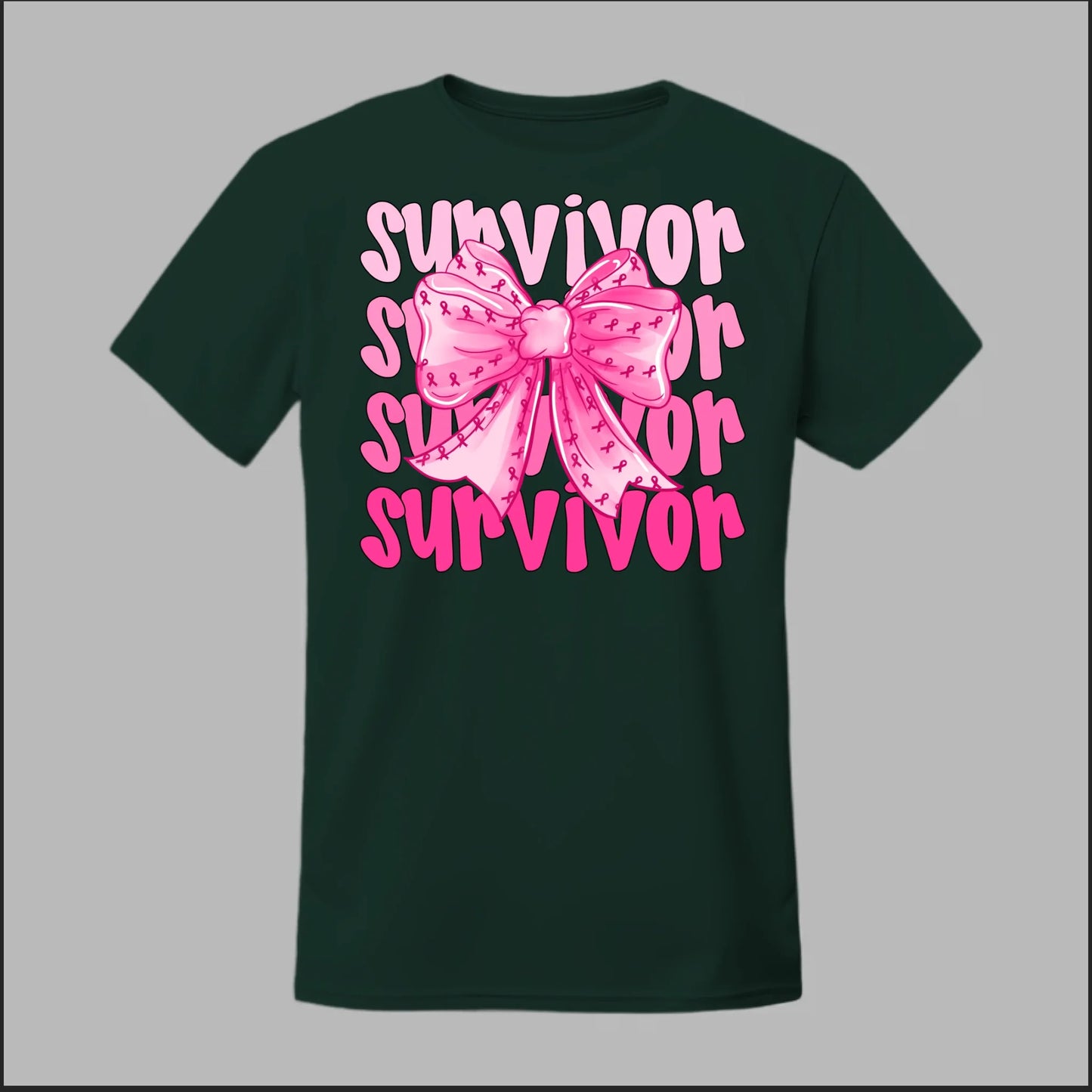 Survivor’s Ribbon Bow Tee