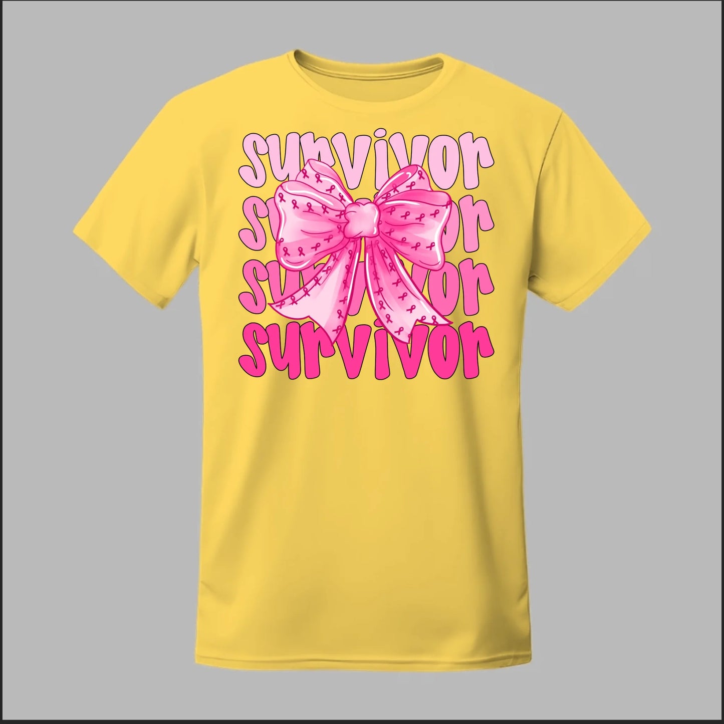 Survivor’s Ribbon Bow Tee