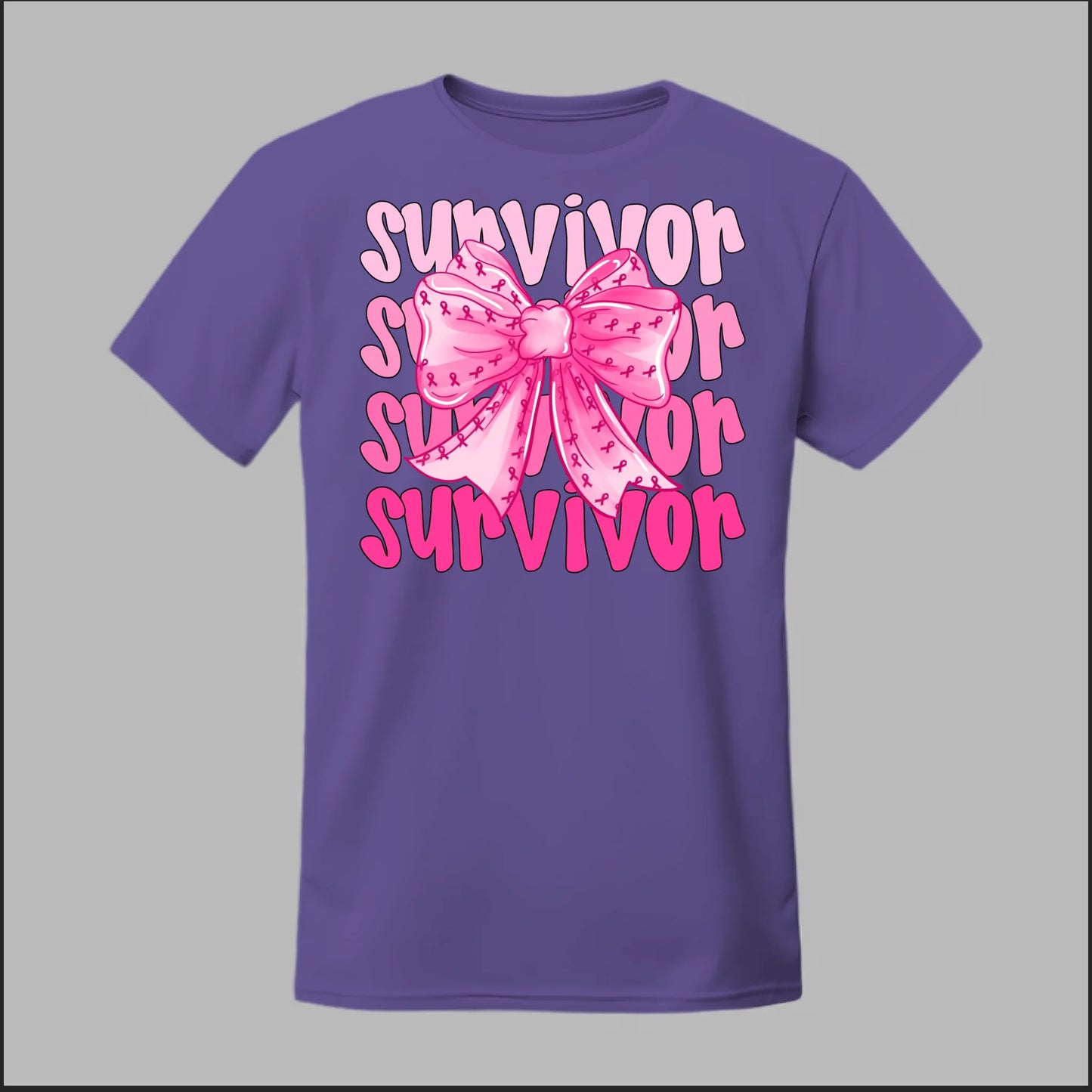 Survivor’s Ribbon Bow Tee