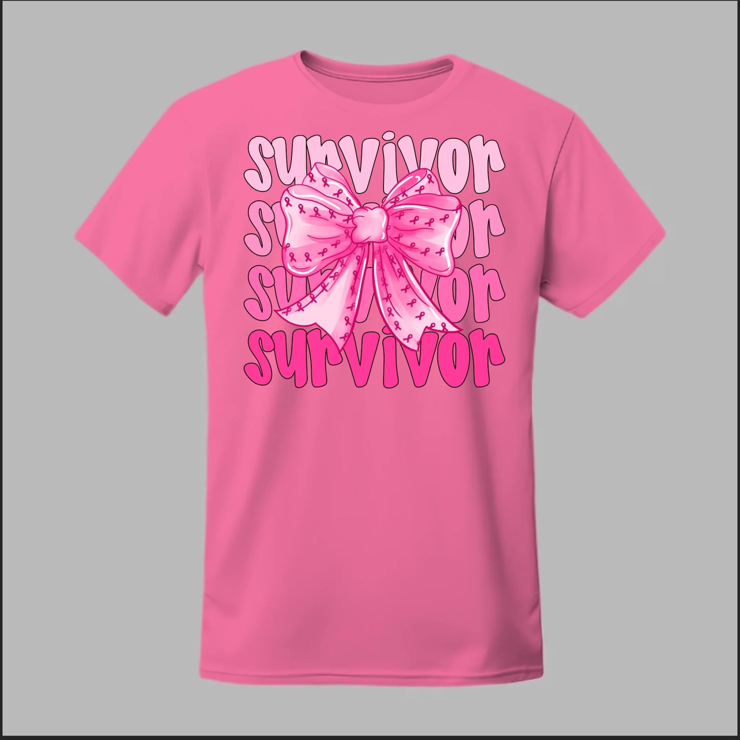 Survivor’s Ribbon Bow Tee
