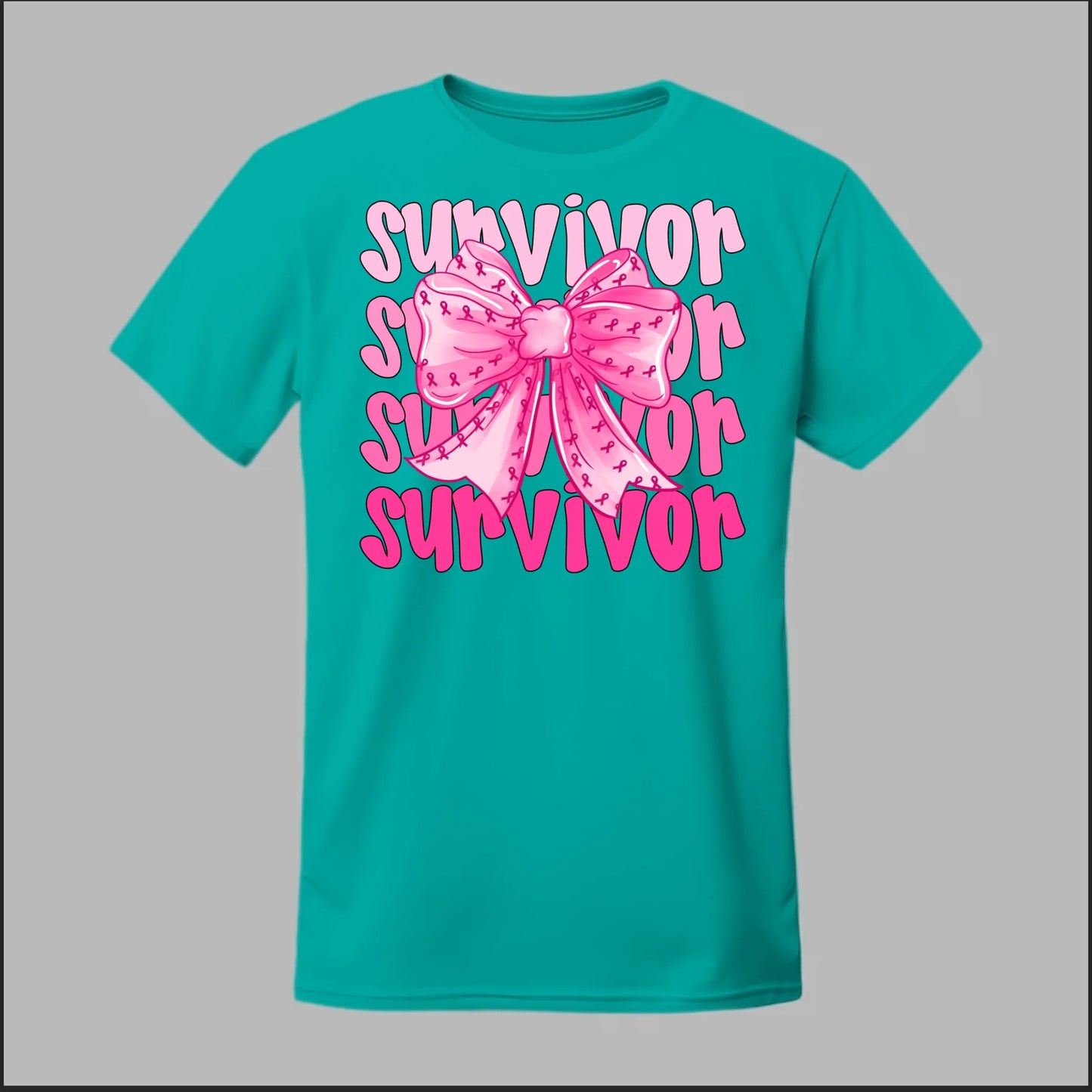 Survivor’s Ribbon Bow Tee