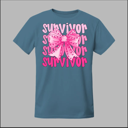 Survivor’s Ribbon Bow Tee
