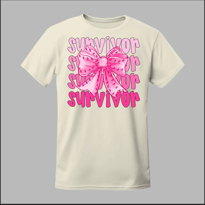 Survivor’s Ribbon Bow Tee