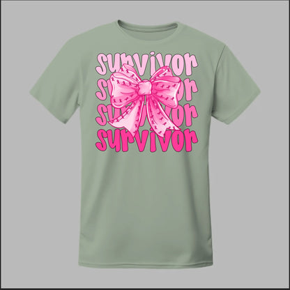 Survivor’s Ribbon Bow Tee