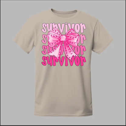 Survivor’s Ribbon Bow Tee