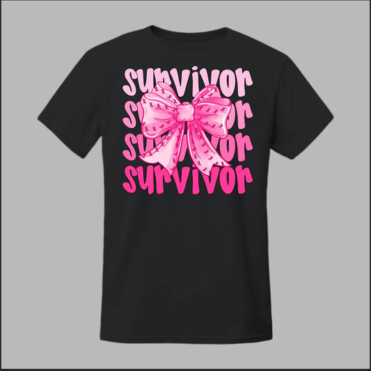 Survivor’s Ribbon Bow Tee