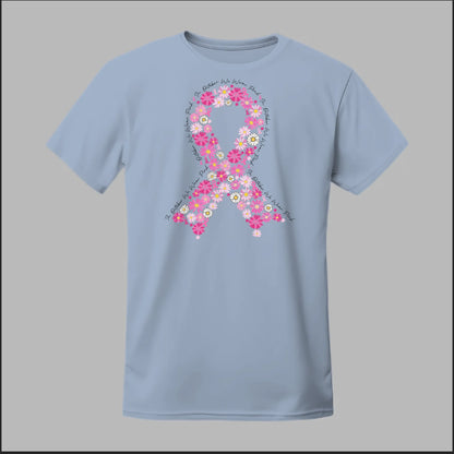 Floral Ribbon – Bold Strength Tee
