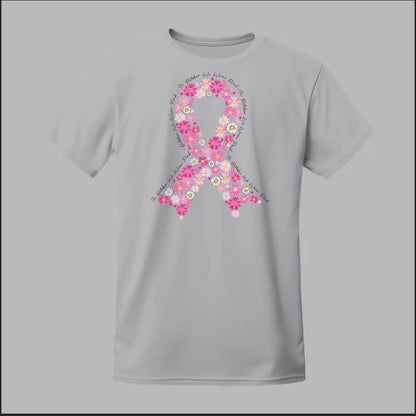 Floral Ribbon – Bold Strength Tee