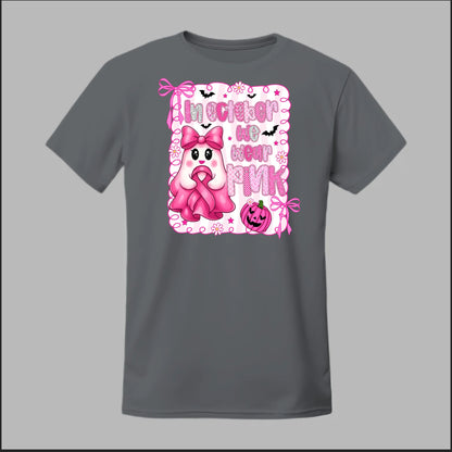 Ghostly Pink October Tee