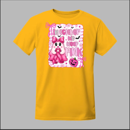 Ghostly Pink October Tee