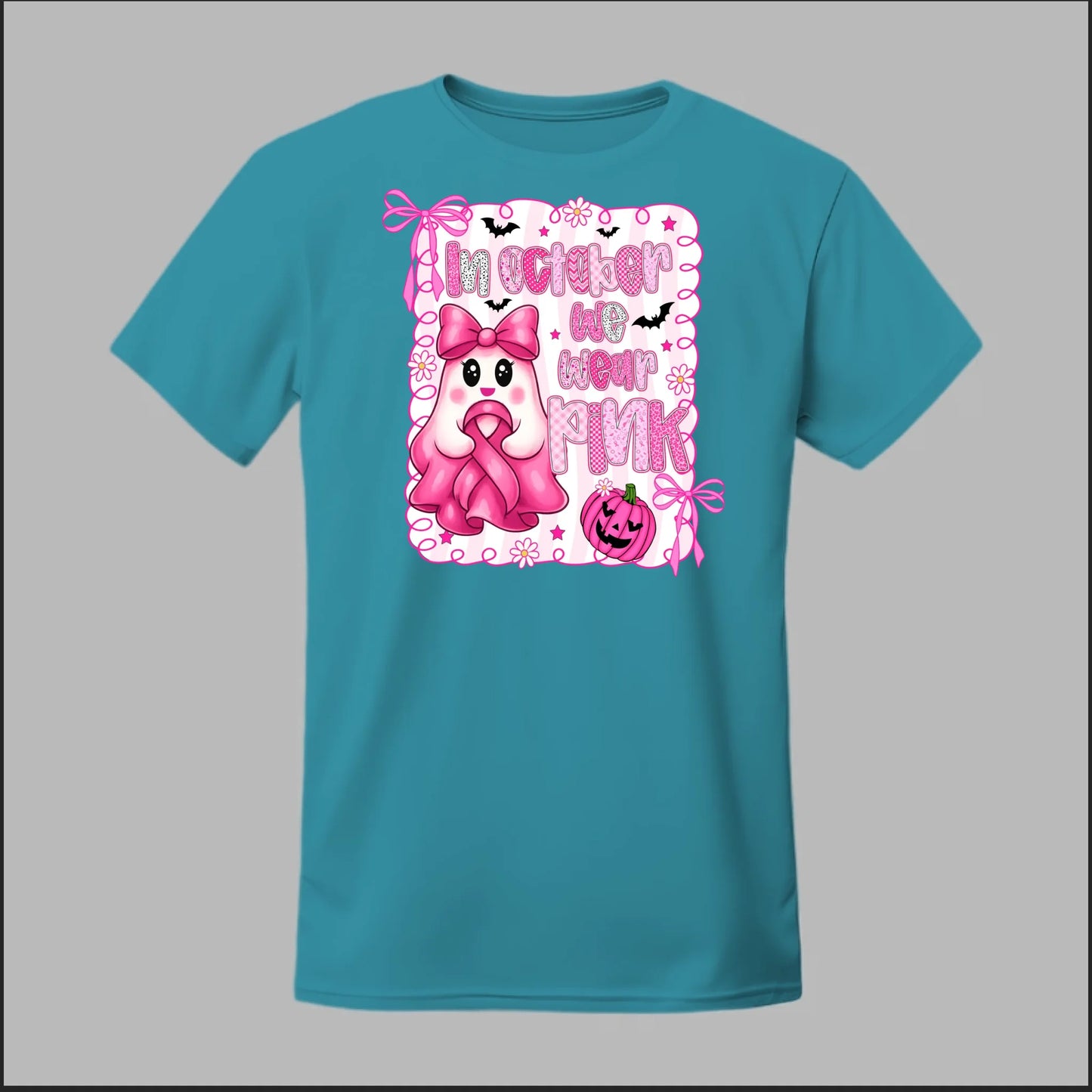 Ghostly Pink October Tee