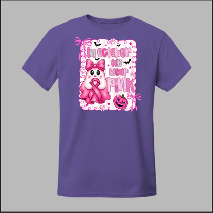 Ghostly Pink October Tee