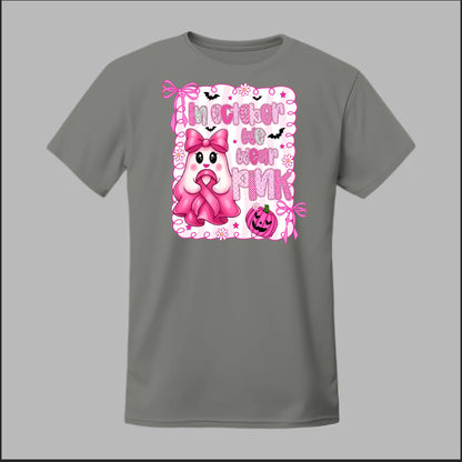 Ghostly Pink October Tee