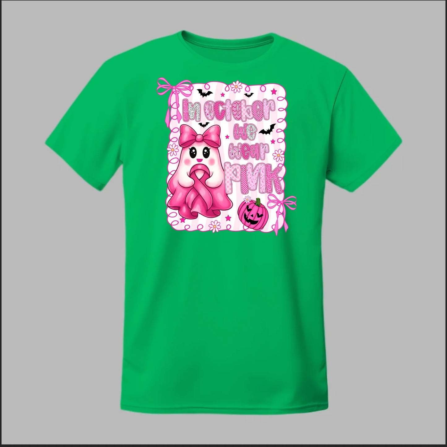 Ghostly Pink October Tee