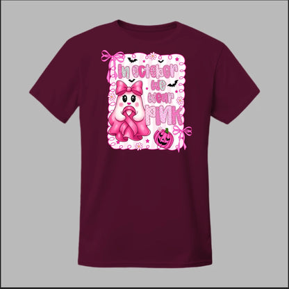 Ghostly Pink October Tee