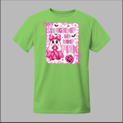 Ghostly Pink October Tee