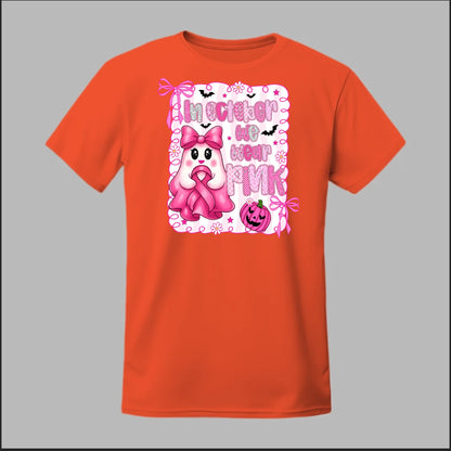 Ghostly Pink October Tee