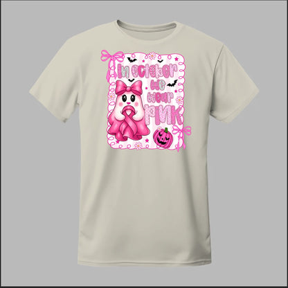 Ghostly Pink October Tee