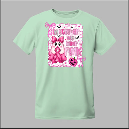 Ghostly Pink October Tee