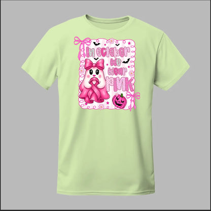 Ghostly Pink October Tee